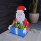 Christmas Santa Planter Flower Pot