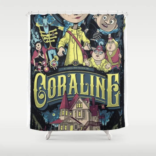 Rideau de Douche Coraline, Rideaux 180x180