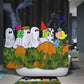 Great Pumpkin Cartoon Halloween Shower Curtain