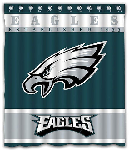 Football Team Sport The Eagles Team Shower Curtain