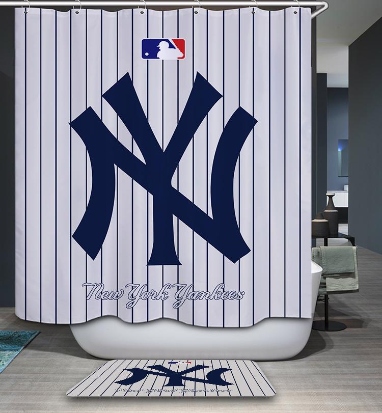Team Flag Sport New York Yankees Shower Curtain