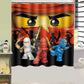 Cartoon Ninjago Shower Curtain