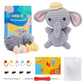 Grey Little Elephant Crochet Kit for Beginners