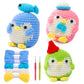 Cartoon Multi Colors Penguin Crochet Kit for Beginners