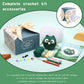 Green Owl Crochet Kit