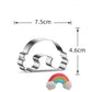 12 Pieces Cloud Rainbow Nature Cookie Cutters Weather Biscuit Fondant Set Baking Mold