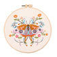 Pretty Flowers and Trees Forest Animals Embroidery Kits