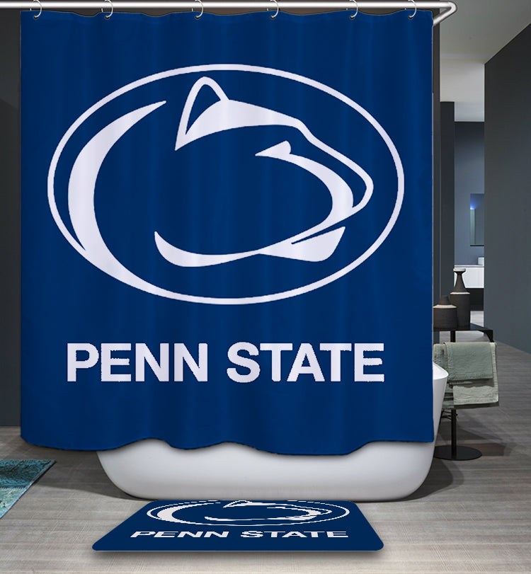 Penn State Nittany Lions Football Shower Curtain