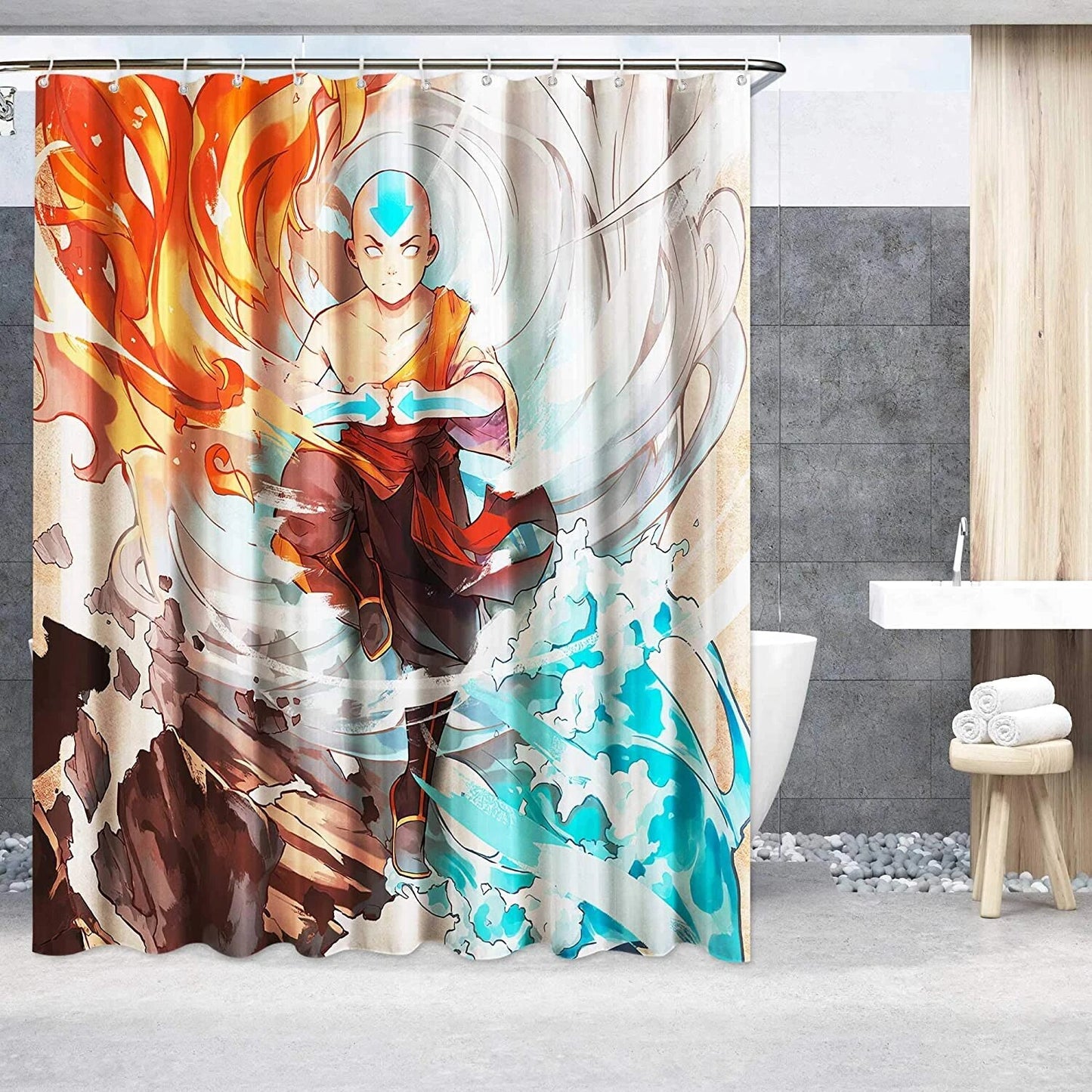 Avatar Anime Shower Curtain