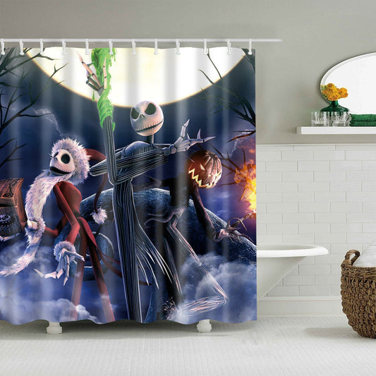 Pumpkin King Jack Skellington Shower Curtain