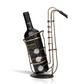 Wire Art Metal Saxophone Wine Bottle Holder