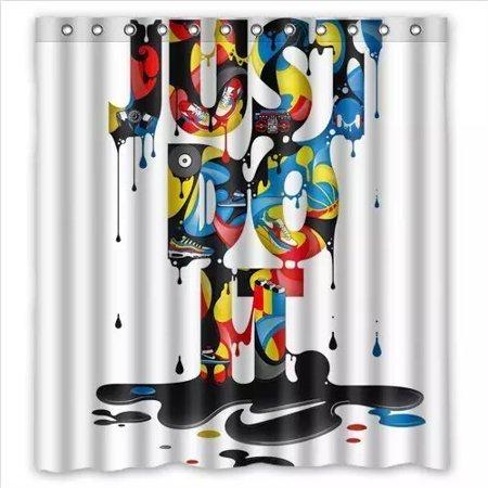 Sport Just Do It Nike Shower Curtain Unique Painting