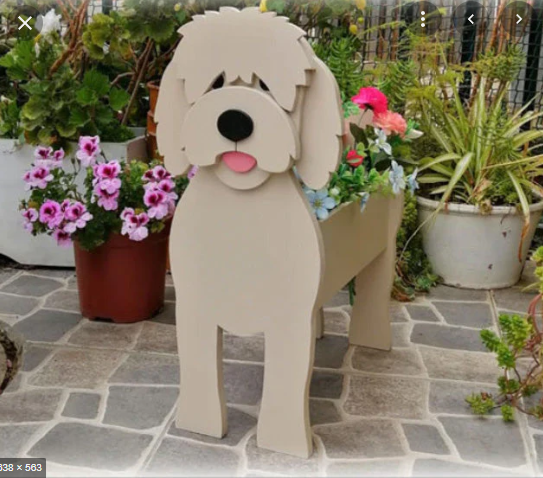 Goldendoodle Planter