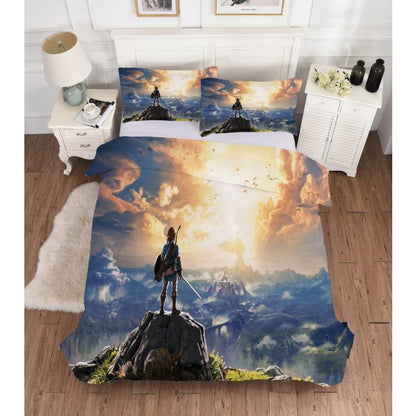 Legend of Zelda Video Game Poster Bedding Sets