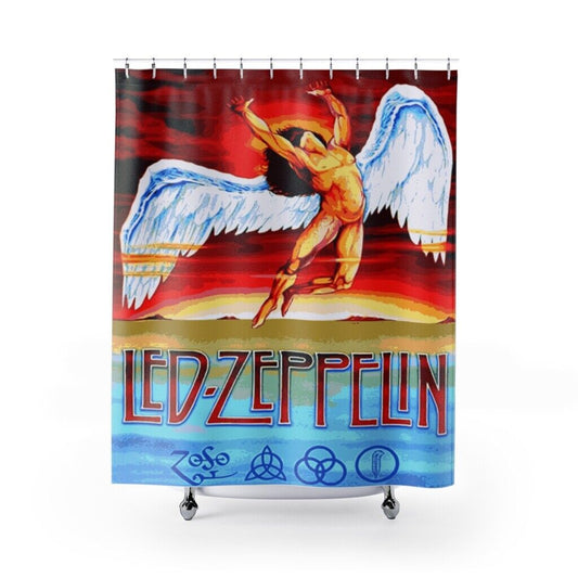 Swan Song Album Shower Curtain